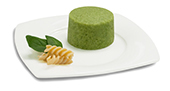Spinatnudel-Timbale, passiert
